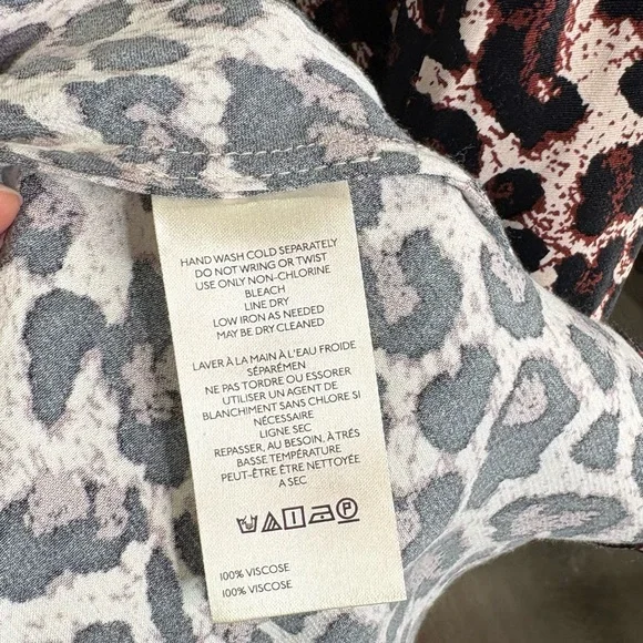 Anthropologie Animal Print Midi Skirt - Picture 5 of 5